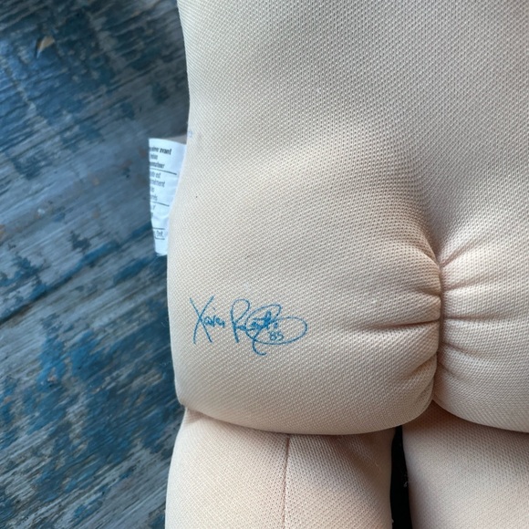 Vintage Cabbage Patch Kid Bald Blue Eyes One Dimple 1978 1982 - Picture 3 of 12